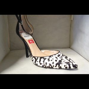 Marc Fisher Faux Fur Heels